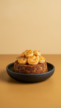 Mofongo with Garlic Shrimp